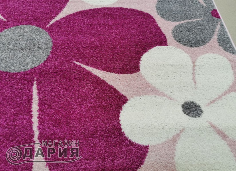 Тъкана пътека MAGNOLIA 801 lila/pink